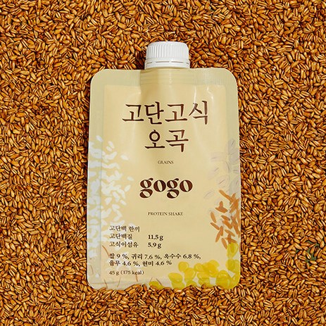 고단고식 단백질쉐이크 오곡 1세트 45g x 7개, 315g, 1개-추천-상품