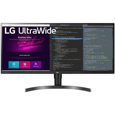 LG 337082 사무 게이밍 34WN750 B 모니터 34인치 21:9 WQHD 34, Tilt and Height Stand-추천-상품