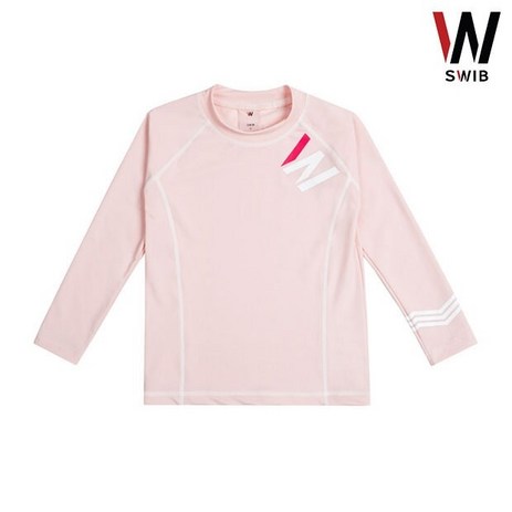 스위브 KIDS) 래쉬가드 BASIC RASHGUARD WE2L11021 LPK, 4-5Y_10714620002-추천-상품