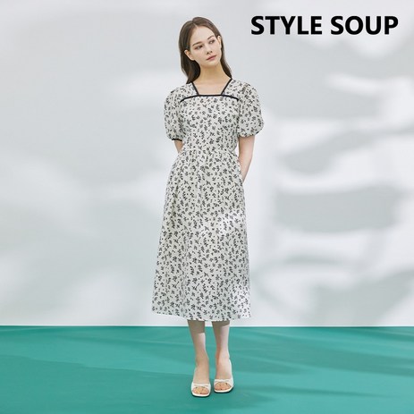 숲 스퀘어 썸머 원피스 SA7OPE2-추천-상품