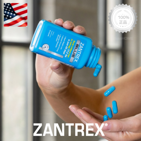 Zantrex 잔트렉스 블루 84캡슐 파란통 예르바마테 과라나 다이어트 파란물, 1개, 84정-추천-상품