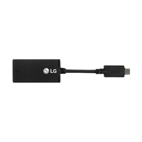 LG 그램 PRO Ultra5 17Z90SP-GA5CK _ 17Z90SP-EA5CK용 USB-C 타입 기가 LAN 젠더 블랙-추천-상품