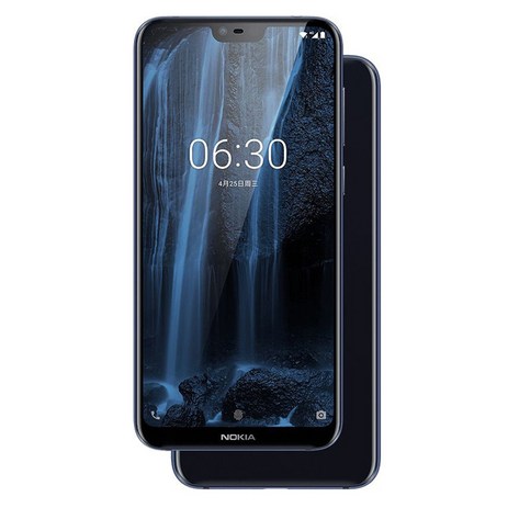 Nokia x6 스마트폰 4G 32G 블랙, black-추천-상품