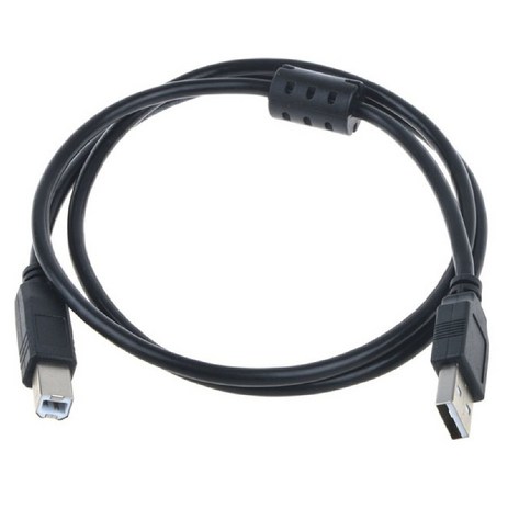 노트북 전용 프린터 삼성 캐논 hp 호환 프린터 복사기 복합기 연결 USB 2.0 케이블, 1.3m, 1개-추천-상품