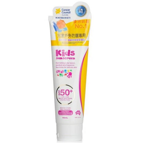 캔서 카운슬 cca 키즈 선스크린 spf 50+ 110ml, 1개-추천-상품