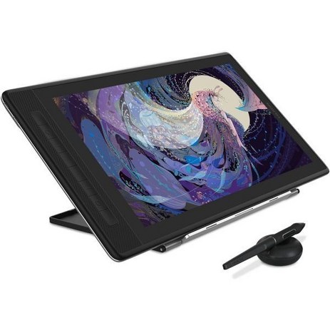 HUION KAMVAS 프로 16 2.5K QHD 드로잉 태블릿 스크린 QLED 완전 라미네이트 그래픽 태블릿 배터리 프리 펜 15.6 인치, 15.6inch-추천-상품