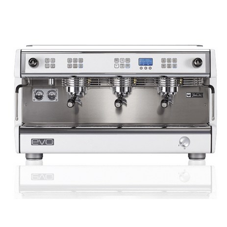 달라꼬르떼 EV02 3구룹 에스프레소 반자동 머신 화이트-추천-상품