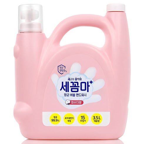 세꼼마3.5 - 온더바디 세꼼마 향균 버블 핸드워시 파우더향, 3.5L, 1개