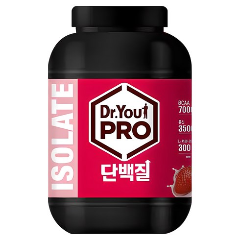 닥터유프로틴 - 닥터유 프로 단백질 파우더 아이솔레이트 딸기, 1.008kg, 1개