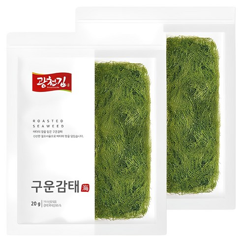 감태김 - 광천김 구운감태, 20g, 2개