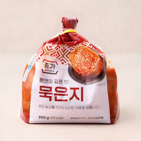 묵은지김치 - 종가 묵은지, 900g, 1개