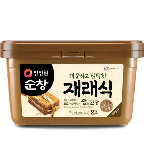 청정원된장 - 청정원순창 재래식 생된장, 2kg, 1개