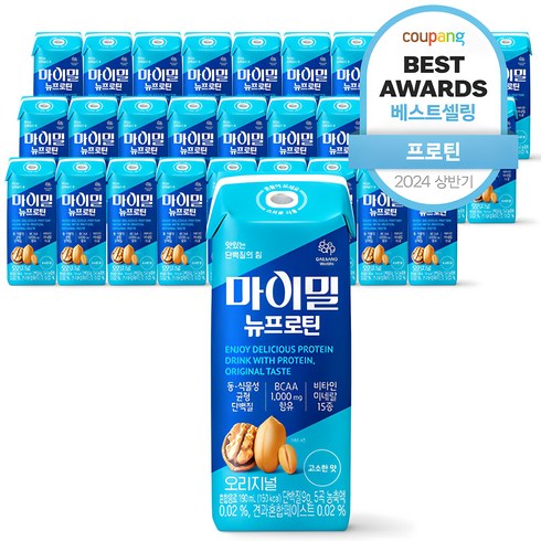 마이밀프로틴 - 마이밀 뉴프로틴 오리지널 드링크믹스 RTD, 190ml, 30개