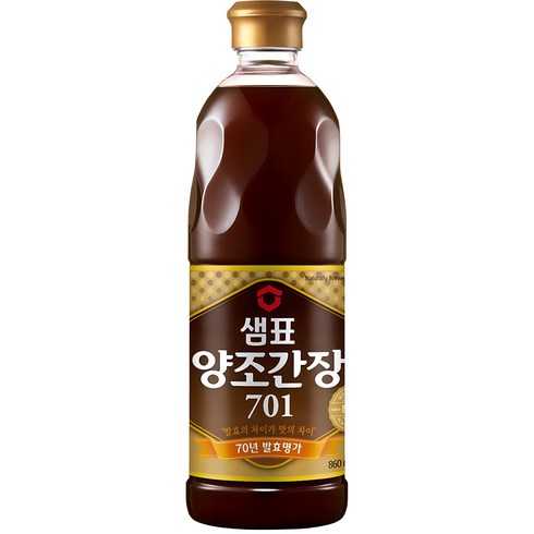 간장 - 샘표 양조간장 701, 860ml, 1개