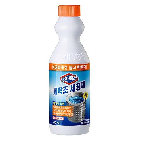 대구세탁조청소 - 유한락스 세탁조 세정제, 500ml, 1개