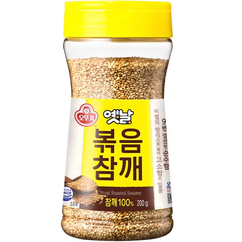 참깨 - 오뚜기 옛날 볶음참깨, 200g, 1개