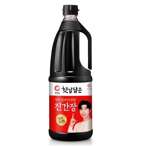 간장 - 햇살담은 두번 달여 더 진한 진간장, 1.7L, 1개