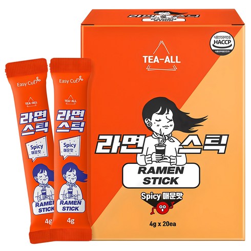 신라면스프 - 라면 스틱 매운맛, 80g, 1개