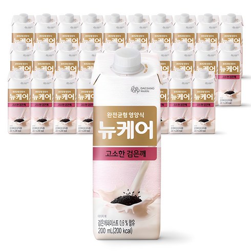 뉴케어 - 뉴케어 완전균형영양식 고소한 검은깨, 200ml, 60개