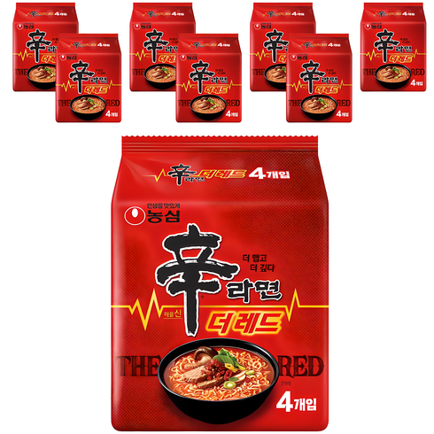 주라12년 - 신라면 더 레드 125g, 32개