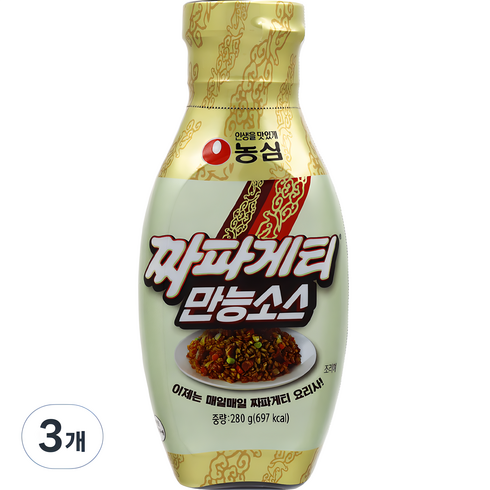 짜파게티만능소스 - 짜파게티 만능소스, 280g, 3개