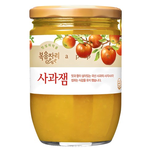 복음자리잼 - 복음자리 사과잼, 620g, 1개