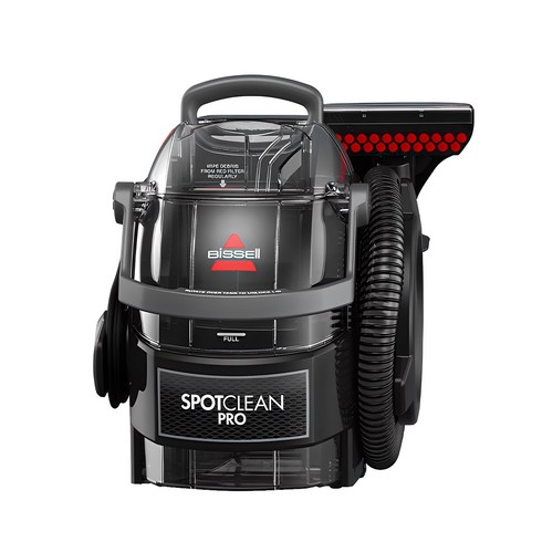 소파청소기 - 비쎌 패브릭 다용도 스팟클린 프로페셔널 습식 청소기 1558S, SpotClean Professional 1558S, 블랙