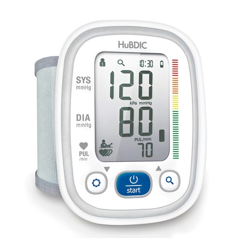 휴대용혈압계 - 휴비딕 비피첵 WP 손목 측정 자동 전자 혈압계, HBP-600, 1개