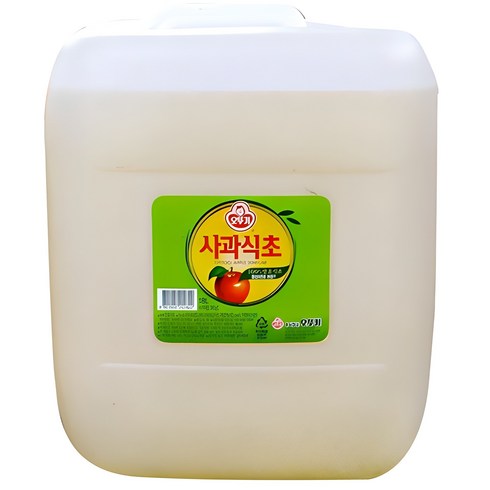 오뚜기 사과식초, 18L, 1개