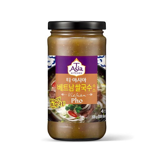 쌀국수소스 - 티아시아키친 베트남 쌀국수 소스, 350g, 1개