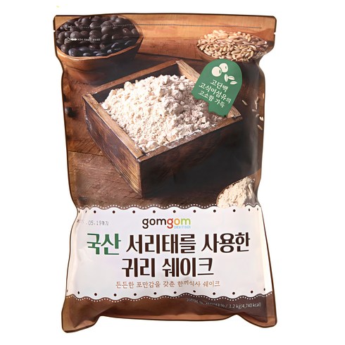 귀리쉐이크 - 곰곰 국산 서리태를 사용한 귀리쉐이크, 1.2kg, 1개