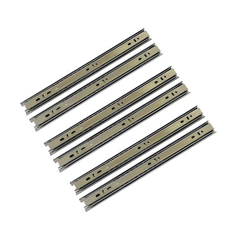 서랍레일 - 3단 볼레일 서랍레일 3조, 볼레일3단35폭350mm (3조)