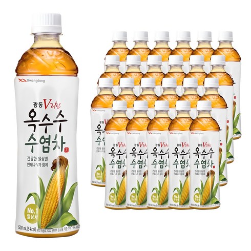 옥수수수염차 - 광동옥수수수염차, 500ml, 24개