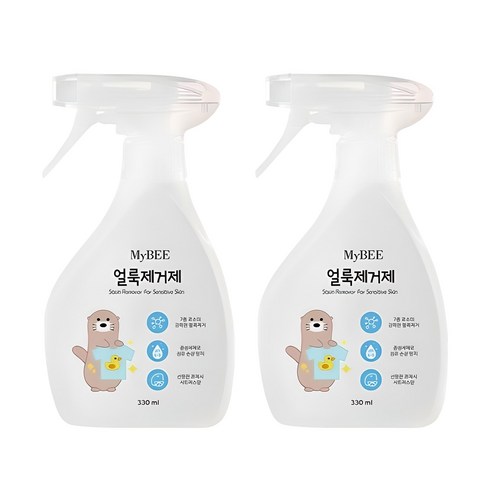 레드루트얼룩제거제 - 마이비 자연품은 아기 얼룩제거제, 330ml, 2개