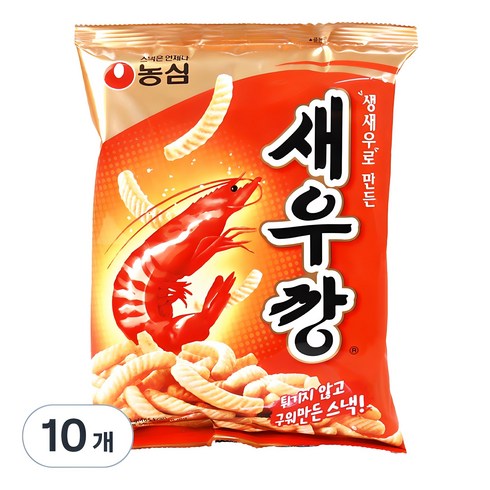 새우깡 - 농심 새우깡, 90g, 10개