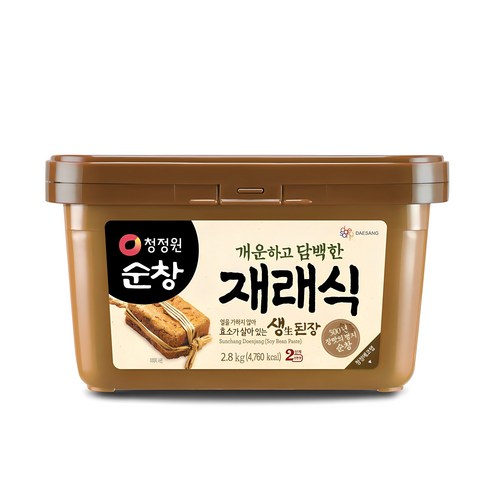 순창재래식된장 - 청정원순창 재래식 생된장, 1개, 2.8kg