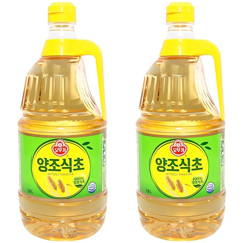 양조식초1.8 - 오뚜기 양조식초, 1.8L, 2개