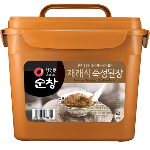 순창재래식된장 - 청정원순창 재래식 숙성된장, 4.8kg, 1개