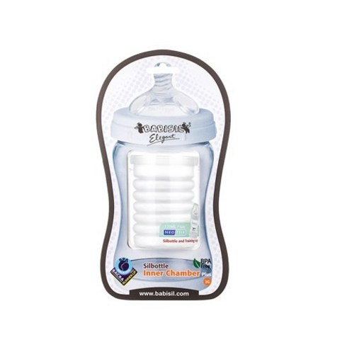 바비실 실리콘 속젖병 교환용 이너챔버 170ml, 1개