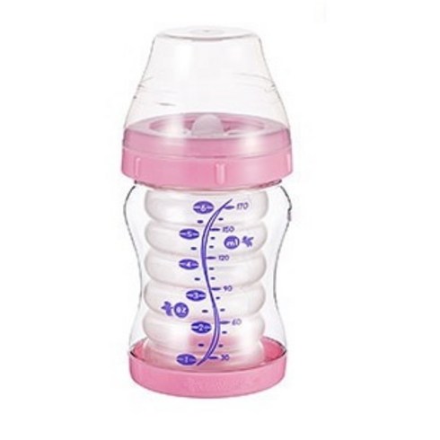 바비실 실보틀 네오 노꼭지 젖병, 핑크, 170ml, 170ml, 1개