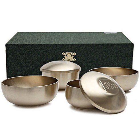 행남자기 고요 전통사각 유기 단반상기, 1세트, 1개