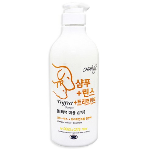 에임헬씨 트리팩 미용샴푸, 750ml, 1개