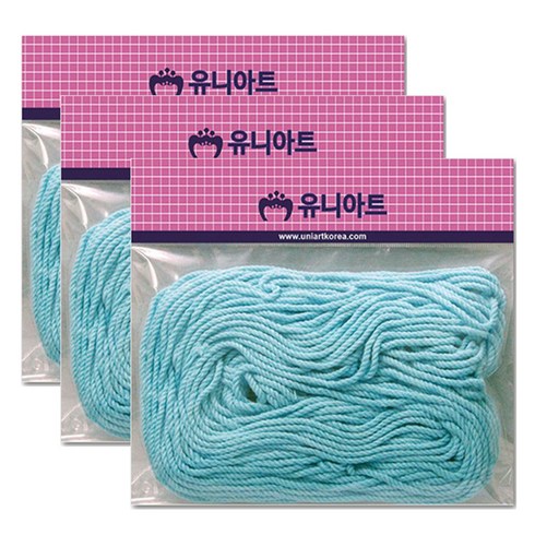 유니아트 칼라면사, 하늘, 3개