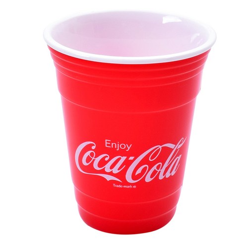 코카콜라 이중컵 500ml, 1개