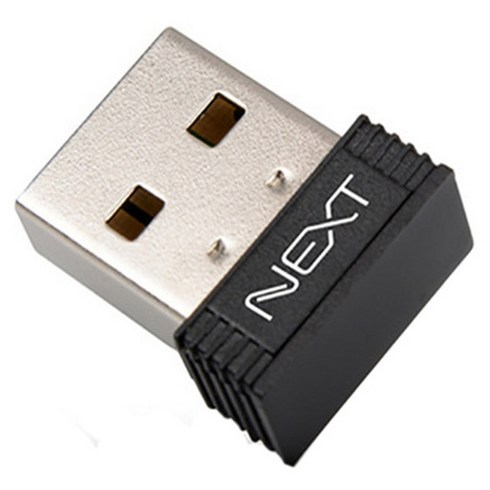 와이파이수신기 - 넥스트유 초소형 USB 무선 랜카드, NEXT-202N MINI, 1개