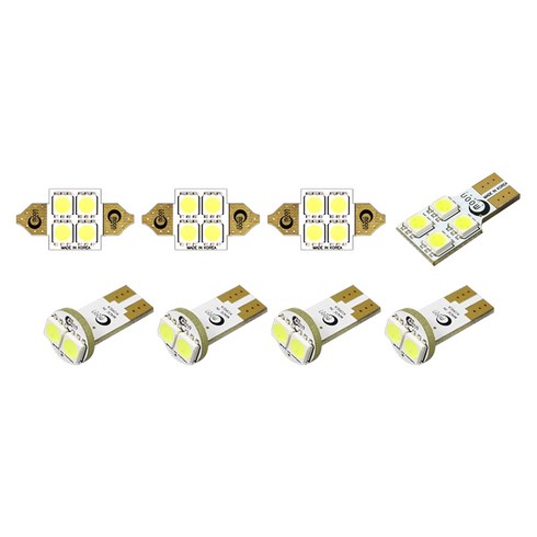 카니발하이리무진리스 - 문라이트 기아 올 뉴 카니발 하이리무진 LED 범용 차량용 실내등 풀 세트, 혼합 색상, 1세트