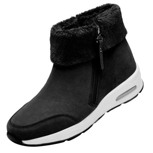 SNRD 에어운동화 키높이스니커즈 털안감 퍼 여성화 SN190