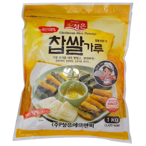 찹쌀가루 - 청은에프엔비 찹쌀가루, 1kg, 1개