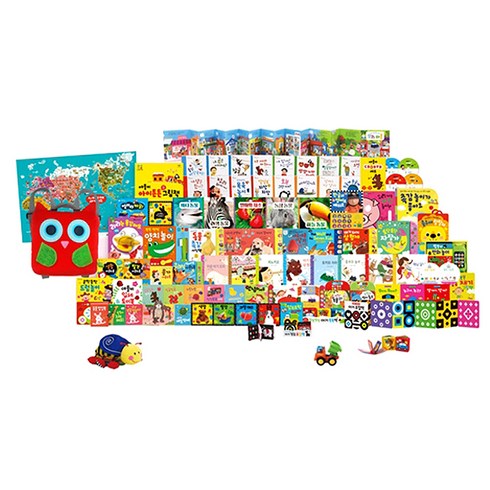애플비 뉴 입체토이북 전89종 + 부엉이 가방 + 베이비 포스터, 애플비북스
