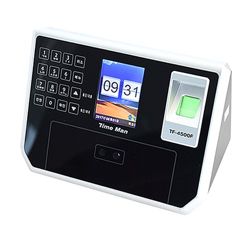 카피어랜드 얼굴인식 지문인식 출퇴근기록기, TF-4500F, 1개
